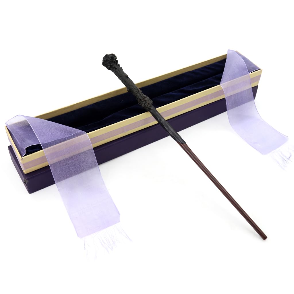 PATPAT Harry Potter Wands with Ollivanders Wand Box,Premium Polyresin & Metal,Party Costume Accessory for Halloween Cosplay Masquerade Christmas Gifts - Harry (Multicolor) PATPAT Harry Potter Wands with Ollivanders Wand Box,Premium Polyresin & Metal,Party Costume Accessory for Halloween Cosplay Masquerade Christmas Gifts - Harry (Multicolor)